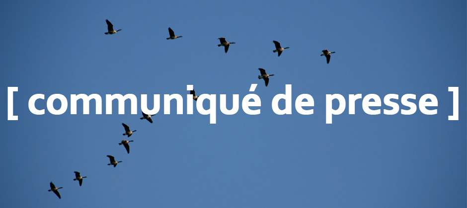 communiqué de presse